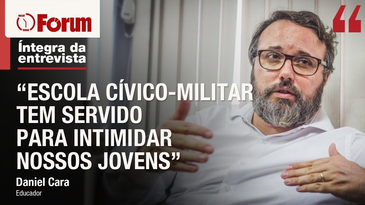 Daniel Cara: “nossas escolas estão sendo incapazes de enfrentar o extremismo”