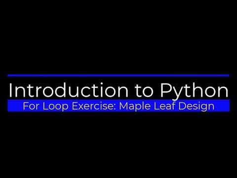 9 Leafs Graphic Design Code Python Turtle
