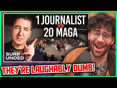 Journalist DESTROYS 20 MAGA Influencers | Hasanabi Reacts to Jubilee