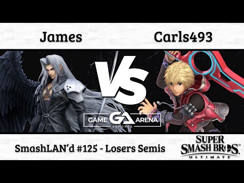 SmashLAN'd 125: James (Sephiroth) vs. Carls493 (Shulk) - Losers Semis