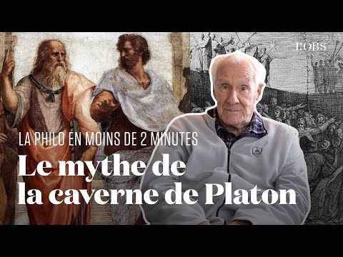 On explique le mythe de la caverne de Platon en moins de 2 minutes (avec Alain Badiou)