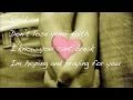 Hold on David Choi (lyrics on screen) 