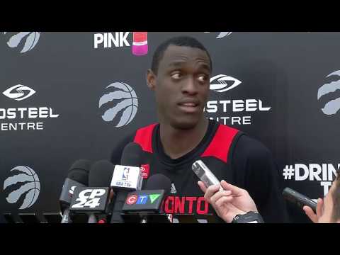 Raptors Practice: Pascal Siakam - October 24, 2016