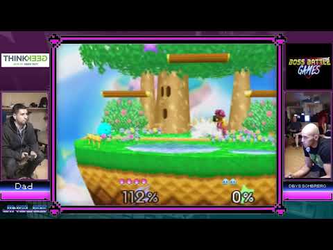 BB4 (SSB64) - Dad (Samus) vs DBYS SOMBRERO (Kirby) -