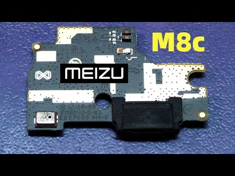 MEIZU M8C замена micro USB / MEIZU M8C  replacing micro USB
