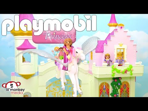 👑 NEW Playmobil Princess!  Build and Play! 🌈
