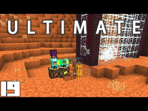 Hypnotizd - Minecraft Mods FTB Ultimate - IRON, GOLD AND DIAMOND FARM !!! [E19] (HermitCraft Modded Server)