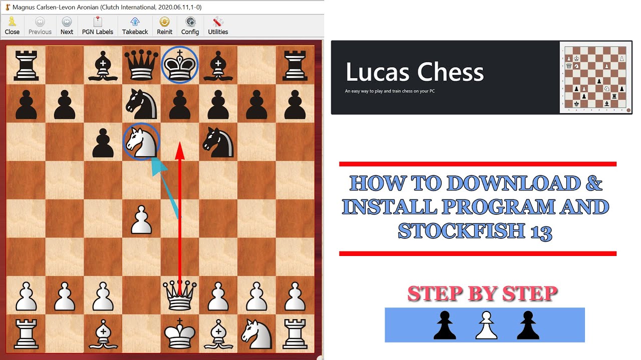 LUCAS CHESS # 6 - How to Download and Install Program