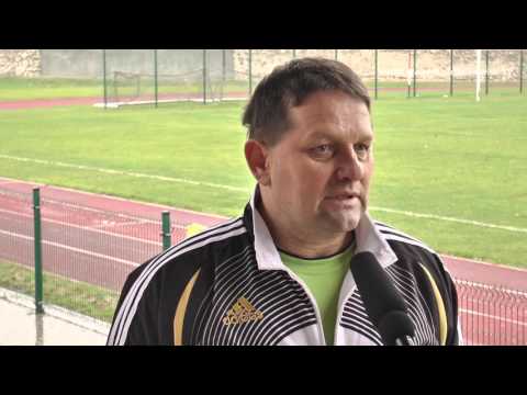 Grzegorz Tomecki po meczu  Piast Stopnica - Gród Ćmińsk