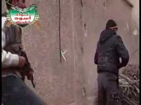 اشتباكات بين لواء أسود الغوطة وقوات النظام في الغوطة الشرقية في ريف دمشق