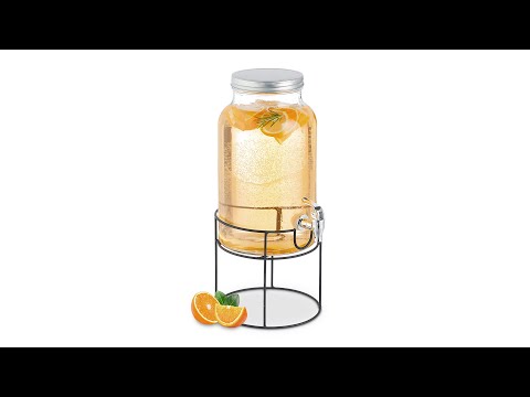 Getränkespender mit Ständer 20 x 43 x 24 cm