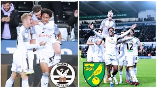 Swans fight back for the Win| Swansea City 2-1 Norwich City