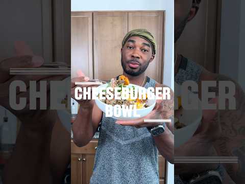 Cheeseburger Bowl #onestopchop #cheeseburger