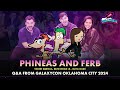 Phineas And Ferb Cast Q A GalaxyCon Oklahoma City 2024 Vincent Martella Olivia Olson