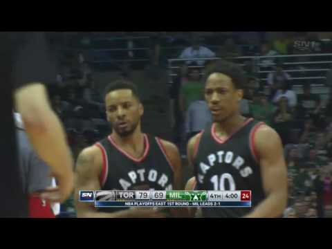 Raptors Highlights: Norm Three Ball - April 22, 2017