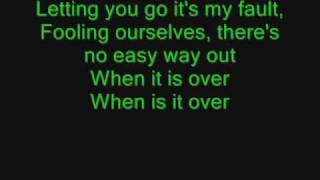 Out of My Hands- Green River Ordinance ( with lyrics)