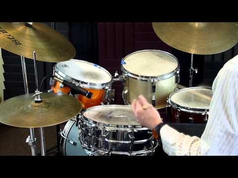 Luther Gray Plays His Sonor Drums & Vintage Cymbals - Part 1
