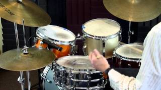 Luther Gray Plays His Sonor Drums & Vintage Cymbals - Part 1