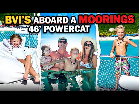 How To Explore The British Virgin Islands By Boat | Family Vacation On Moorings Catamaran