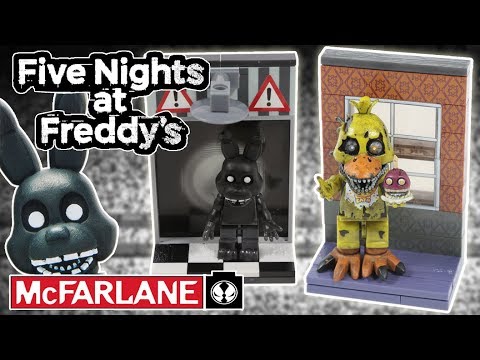 FIVE NIGHTS AT FREDDY'S | Nightmare Chica & RWQFSFASXC | McFarlane Construction Sets