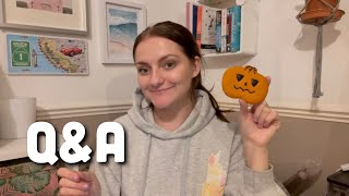 Late Night Q&A | Trying Halloween Treats (belated)