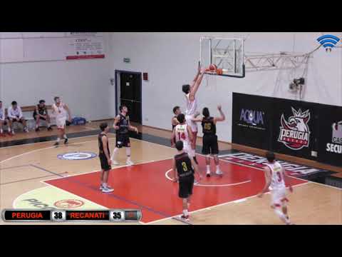 Highlights Perugia Basket vs. Pallacanestro Recanati - Campionato Serie C Silver Umbria-Marche