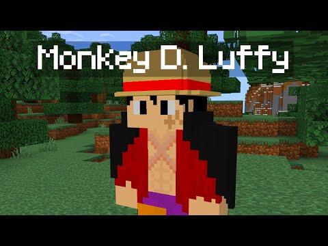 Become Luffy in Minecraft for 24 Hours!