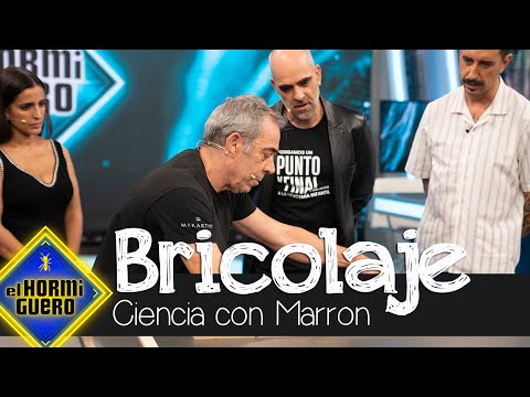Marron asombra a Luis Tosar e Inma Cuesta con el bricolaje y los juguetes dopados - El Hormiguero
