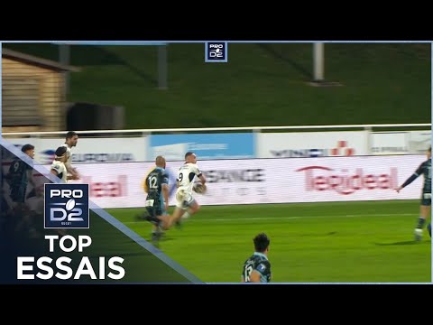 TOP Essais de la J14 – PRO D2 – Saison 2022-2023
