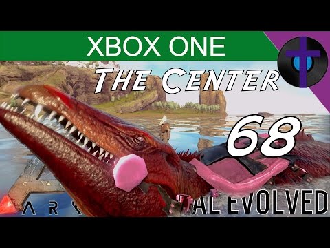 SOLO MOSASAURUS TAME - Ark Survival Evolved - The Center - XBOX ONE - Ep 68