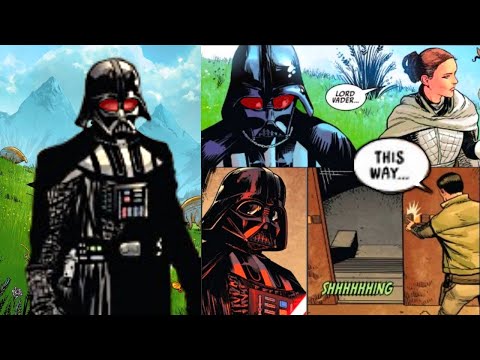 DARTH VADER FINDS A SECRET DOOR TO PADME'S GRAVE ON NABOO(CANON) - Star Wars Comics Explained