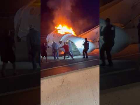 Plane crash witness describes husband's daring rescue effort