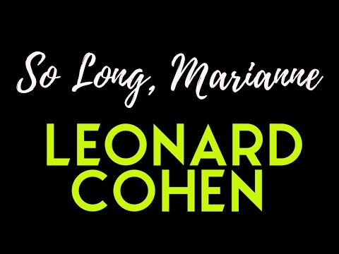 So Long, Marianne - Leonard Cohen cover by Molotov Cocktail Piano