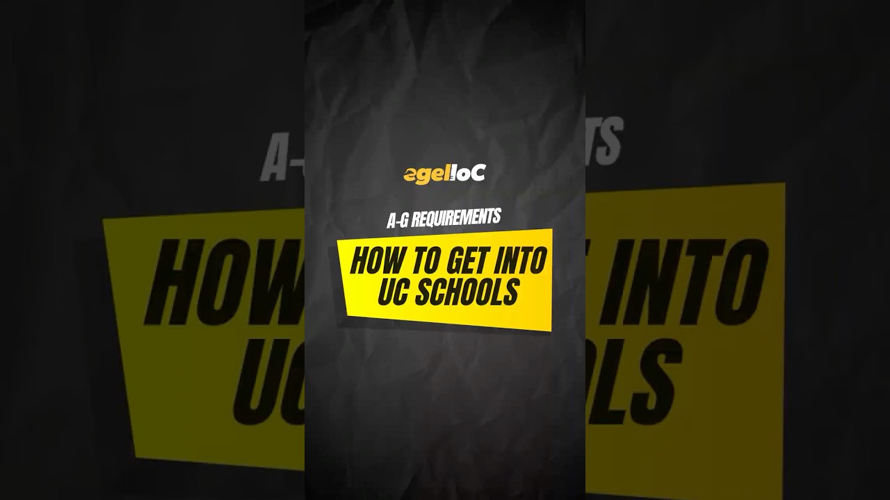 Unlocking College Dreams: A-G Requirements Explained!
