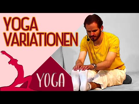 Yoga "Variationen" Grundreihe mit Ishwara - Yoga Vidya Mittelstufe Live 09:15 - 27.12.2020