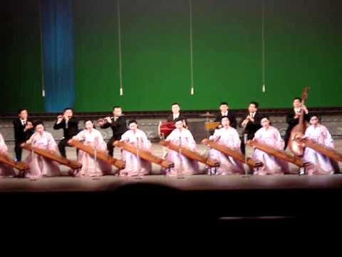 North Korean ensemble performs for the New York Philharmonic