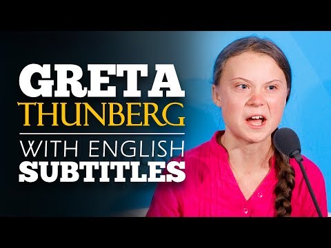 ENGLISH SPEECH | GRETA THUNBERG: How Dare You (English Subtitles)