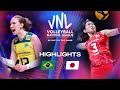 🇧🇷 BRA vs. 🇯🇵 JPN - Highlights | Week 2 | Women's VNL 2024