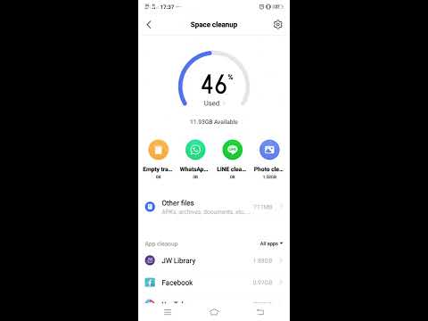 Vivo Y71, Y81, Y81i, V9, V11 - How to cleanup your storage in any VIVO smartphone
