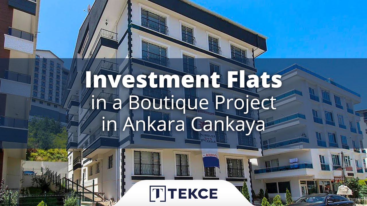 Appartements Neufs Dans une Zone Centrale à Ankara Cankaya