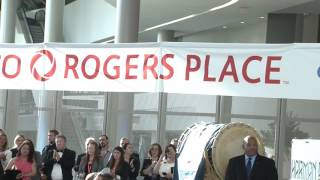 Guy Laurence introduces Rogers Place to Edmonton by Sportsnet Canada