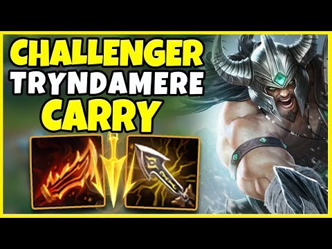 #1 TRYNDAMERE DESTROYS EX LCS TOPLANER (INSANE GAME) - League of Legends