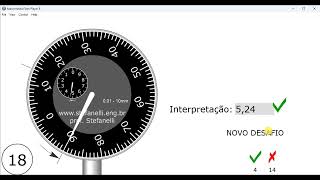 Metrologia - Aula 15 - Leitura de Instrumentos de medição - Relógio Comparador