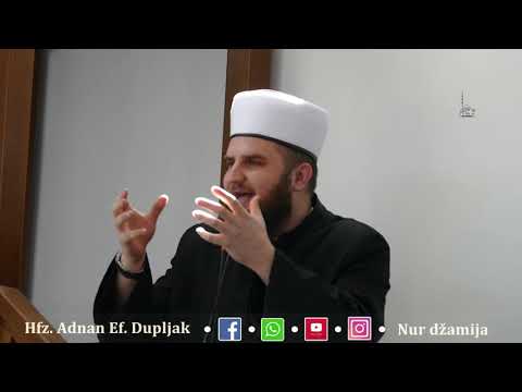 Osobine bogobojaznih - Hfz. Adnan Ef. Dupljak