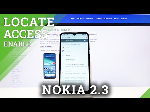 How to Disable Location of Nokia 2.3 - Location Settings