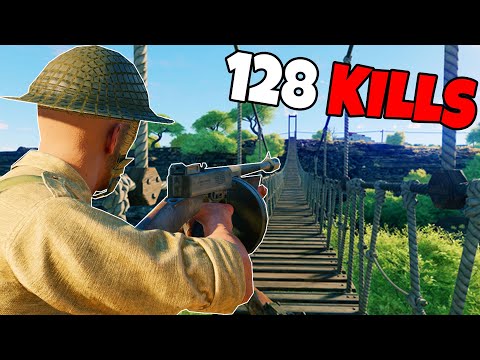 128 Kills Defending a BRIDGE CROSSING!? - Enlisted: Tunisia Campaign