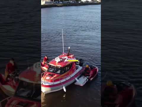 🚨🌊 BUSCAS POR CORPO MOBILIZAM BOMBEIROS NO RIO MAMPITUBA E PRAIAS DE TORRES E PASSO DE TORRES 🚨🌊