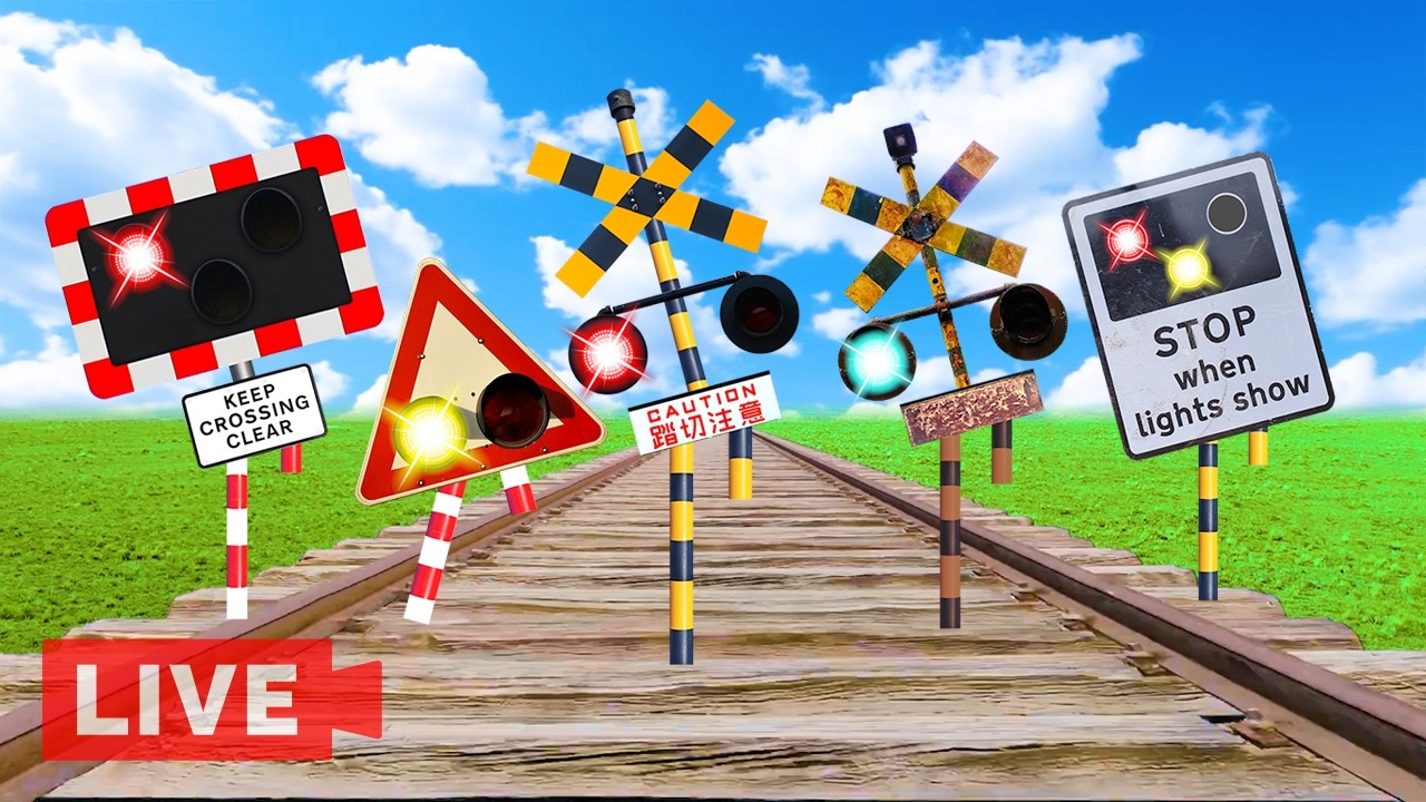 【踏切アニメLIVE】 #261 今日はどんなカンカン踏切ハプニング？｜毎日更新中！