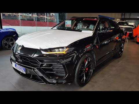 2022 Lamborghini URUS 4.0L V8 Black Color | Exterior and Interior Walkaround