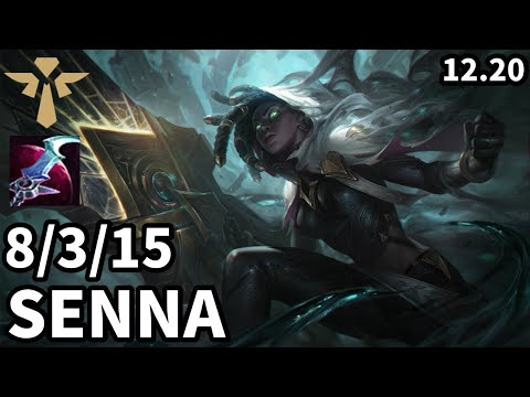 Senna Support vs Ashe - Ranked Master - Patch KR 12.20